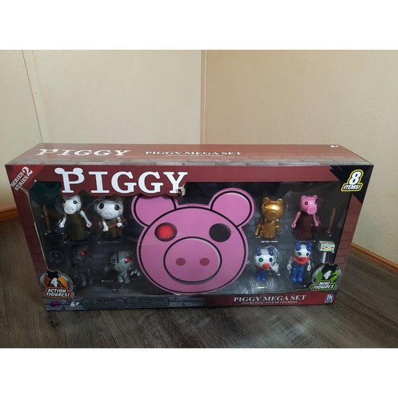 Piggy Series 2 MEGA SET 8 Pack Action Figures 2021 Kids Toy Roblox Play Set NEW - Picture 1 of 7